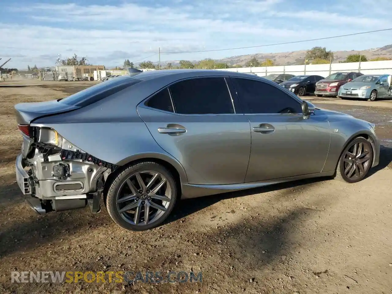 3 Photograph of a damaged car JTHBA1D20K5097180 LEXUS IS 2019