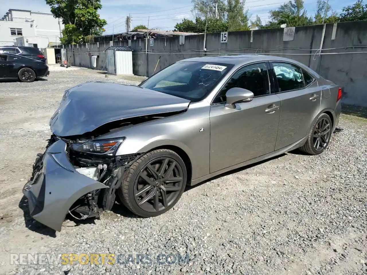 1 Photograph of a damaged car JTHBA1D21K5085703 LEXUS IS 2019
