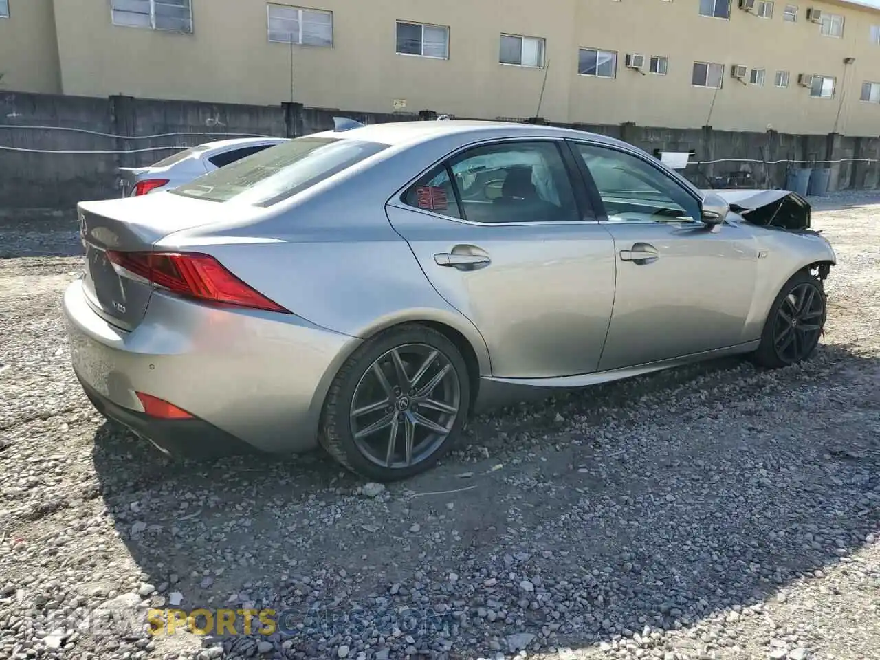 3 Photograph of a damaged car JTHBA1D21K5085703 LEXUS IS 2019