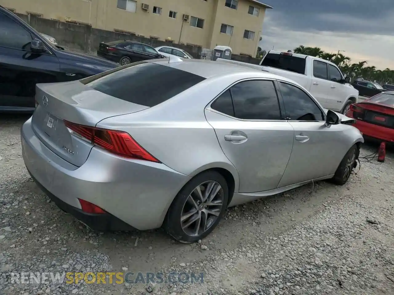 3 Photograph of a damaged car JTHBA1D21K5085796 LEXUS IS 2019