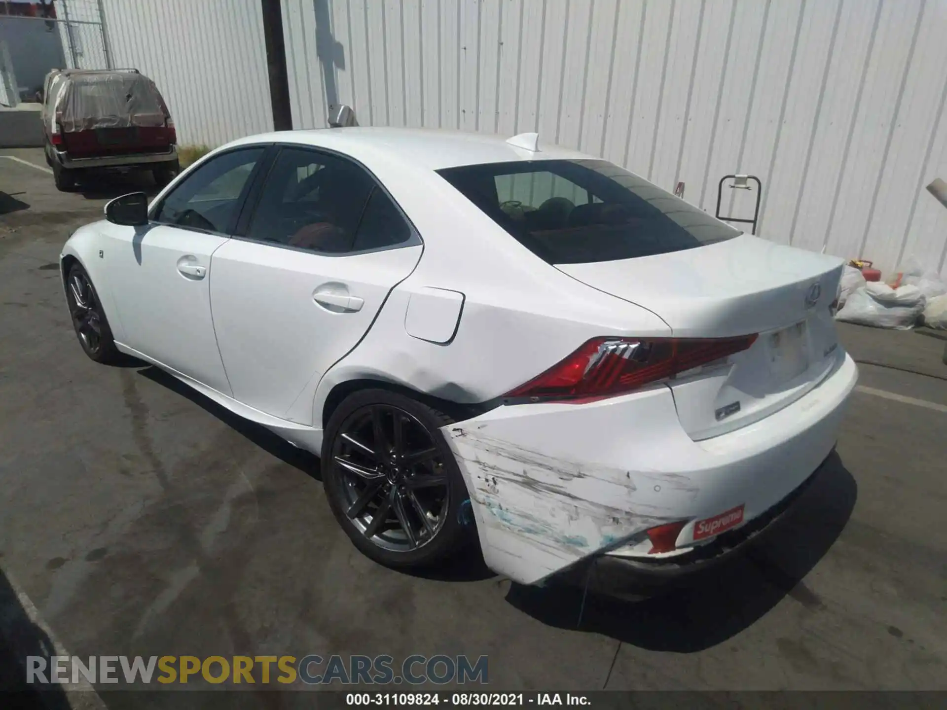 3 Photograph of a damaged car JTHBA1D21K5089914 LEXUS IS 2019