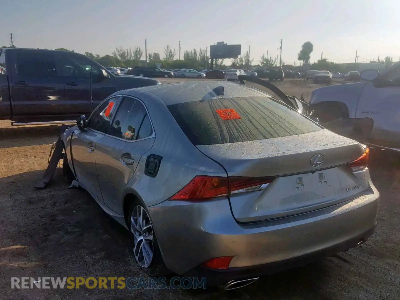3 Photograph of a damaged car JTHBA1D21K5093543 LEXUS IS 2019