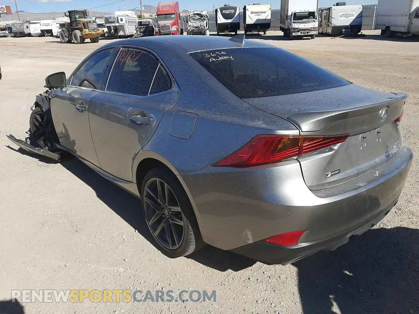 3 Photograph of a damaged car JTHBA1D22K5089940 LEXUS IS 2019