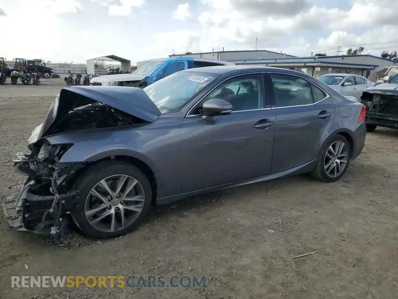 1 Photograph of a damaged car JTHBA1D22K5096872 LEXUS IS 2019