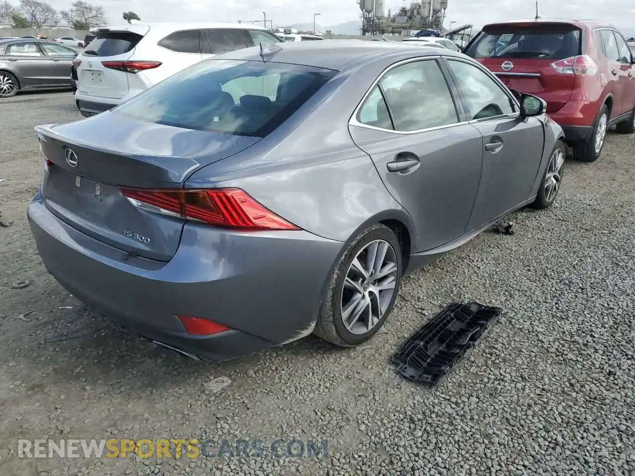 3 Photograph of a damaged car JTHBA1D22K5096872 LEXUS IS 2019