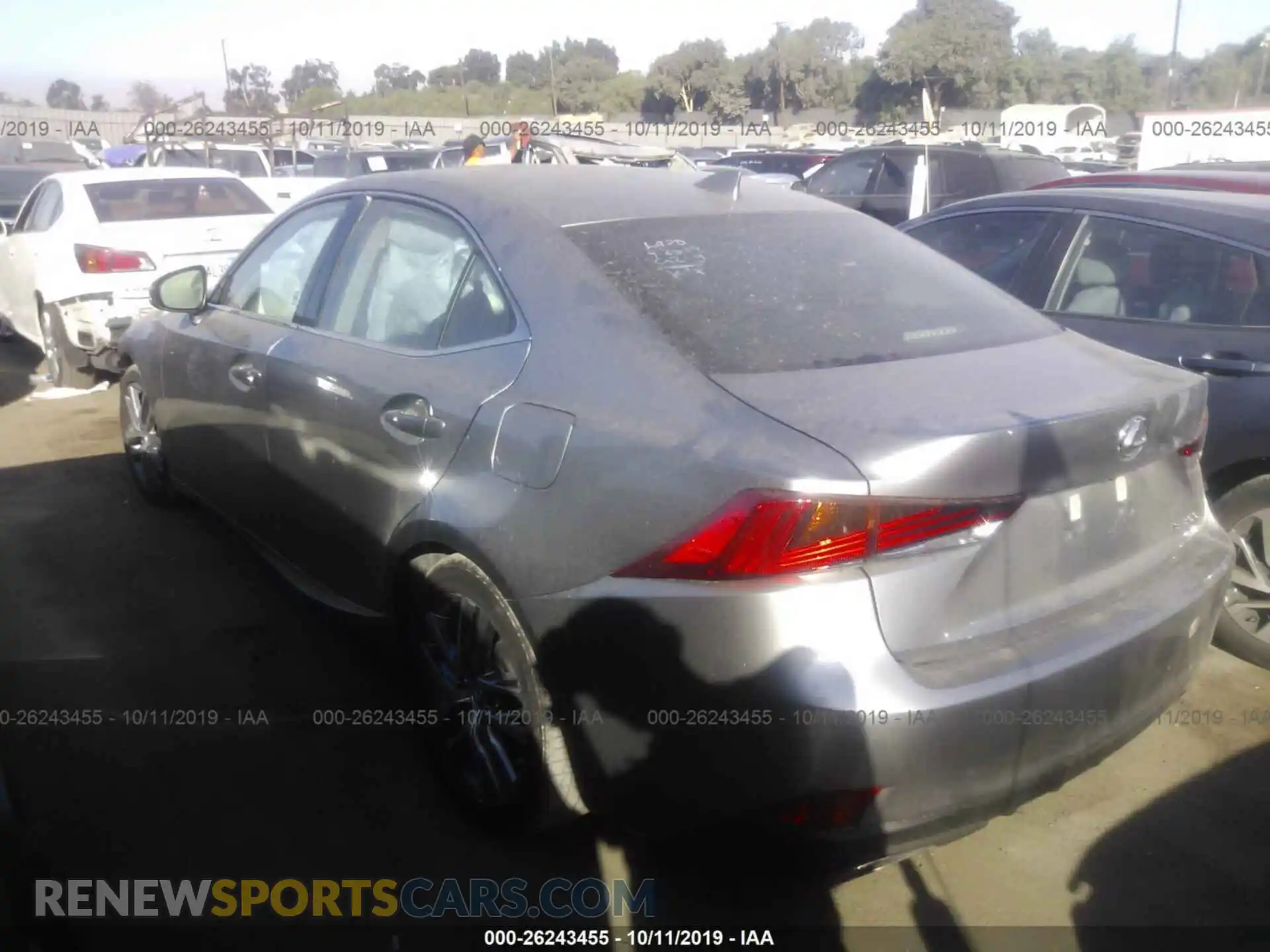 3 Photograph of a damaged car JTHBA1D22K5097147 LEXUS IS 2019
