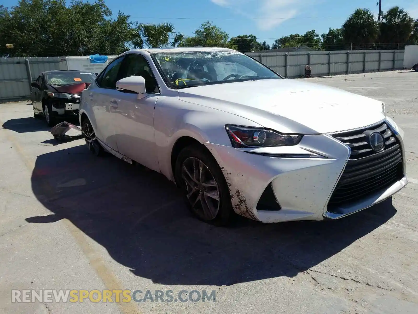 1 Photograph of a damaged car JTHBA1D23K5085833 LEXUS IS 2019
