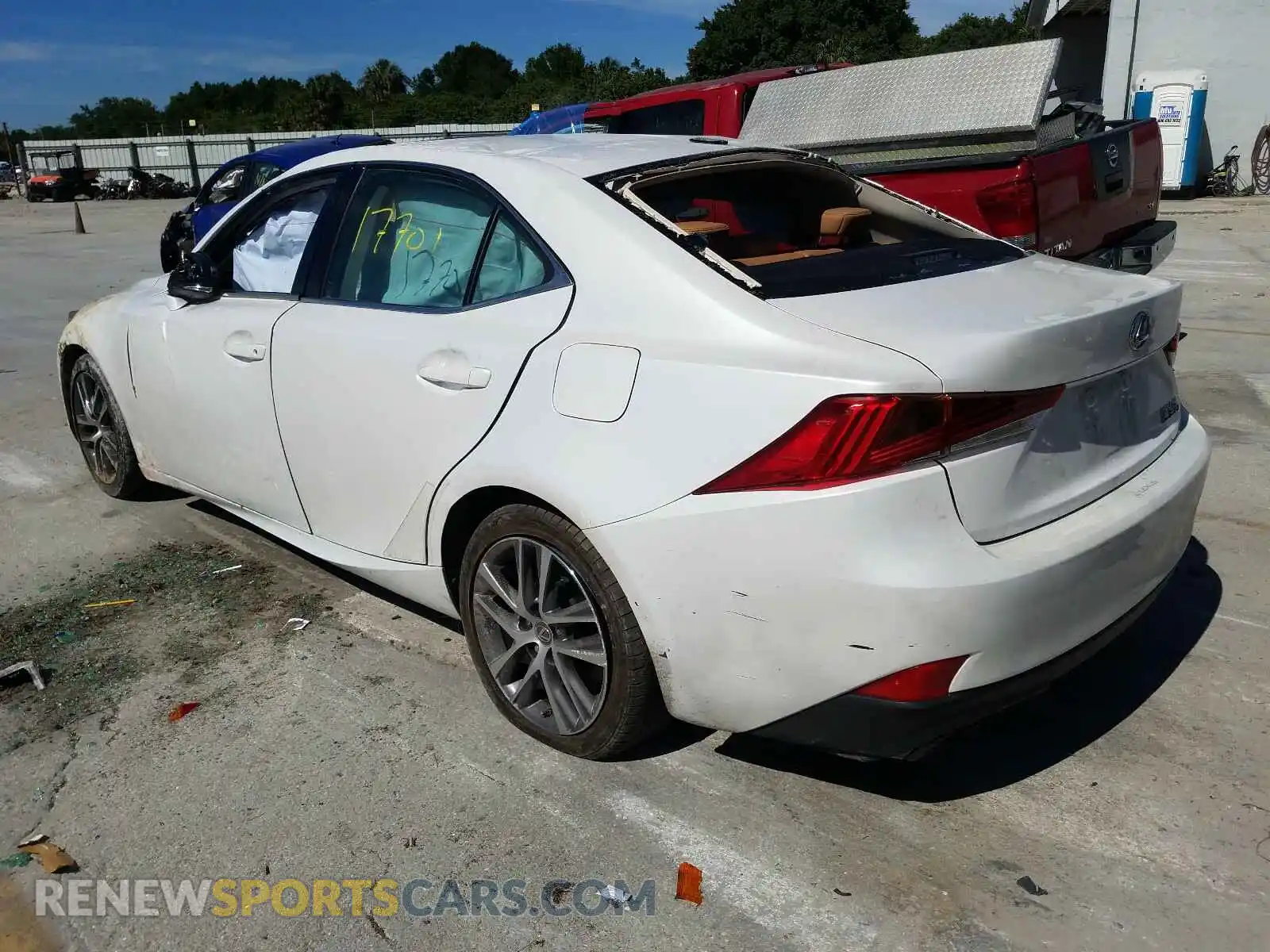 3 Photograph of a damaged car JTHBA1D23K5085833 LEXUS IS 2019