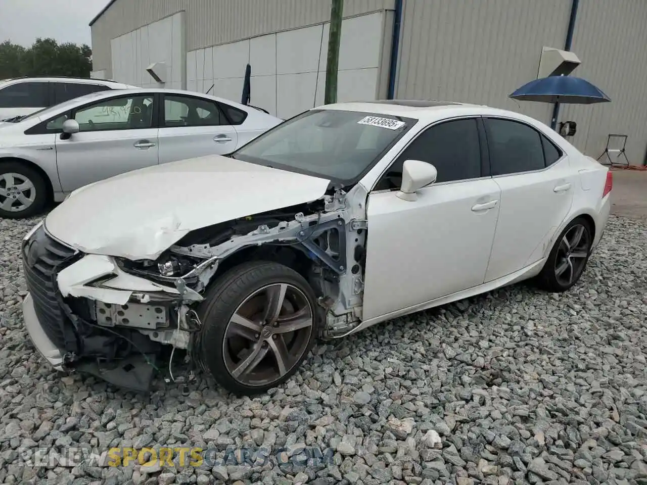 1 Photograph of a damaged car JTHBA1D23K5088716 LEXUS IS 2019