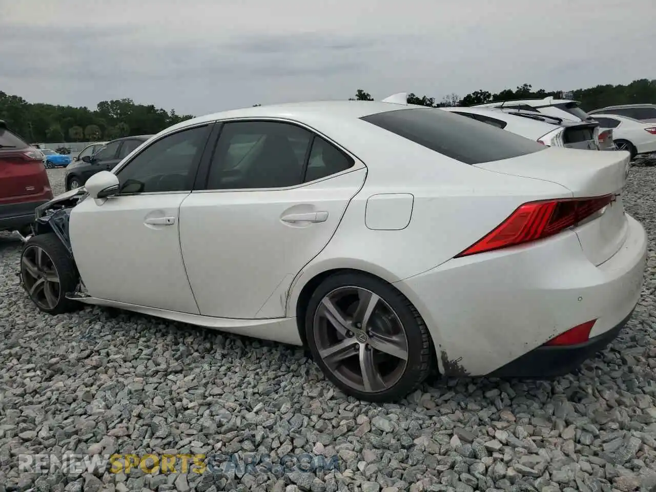 2 Photograph of a damaged car JTHBA1D23K5088716 LEXUS IS 2019