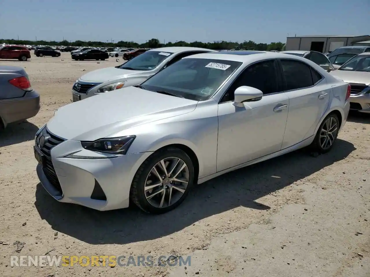 1 Photograph of a damaged car JTHBA1D23K5091065 LEXUS IS 2019