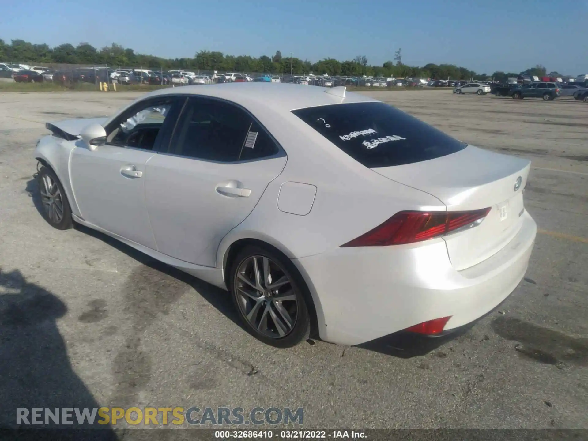 3 Photograph of a damaged car JTHBA1D23K5093723 LEXUS IS 2019