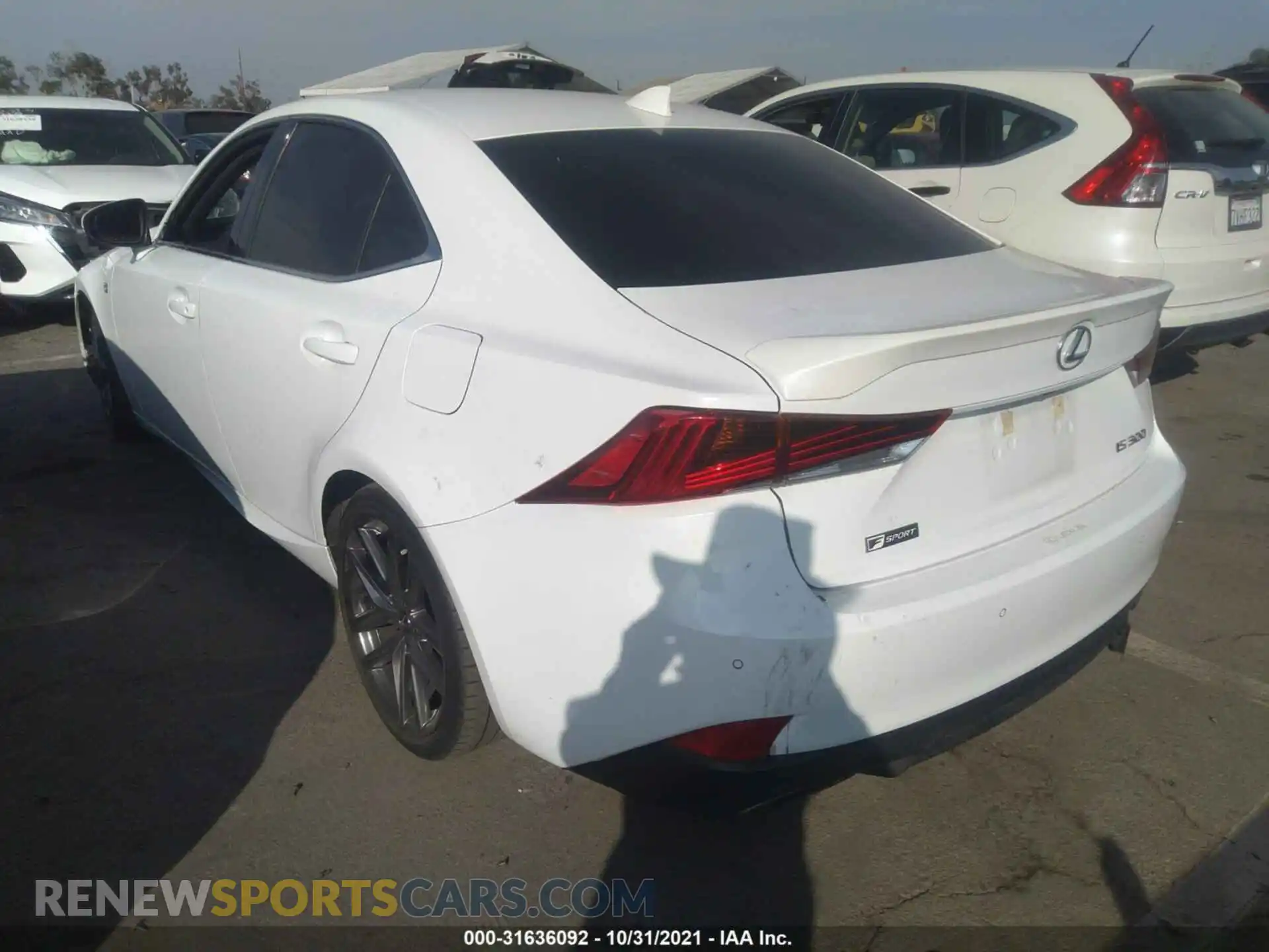 3 Photograph of a damaged car JTHBA1D23K5096055 LEXUS IS 2019