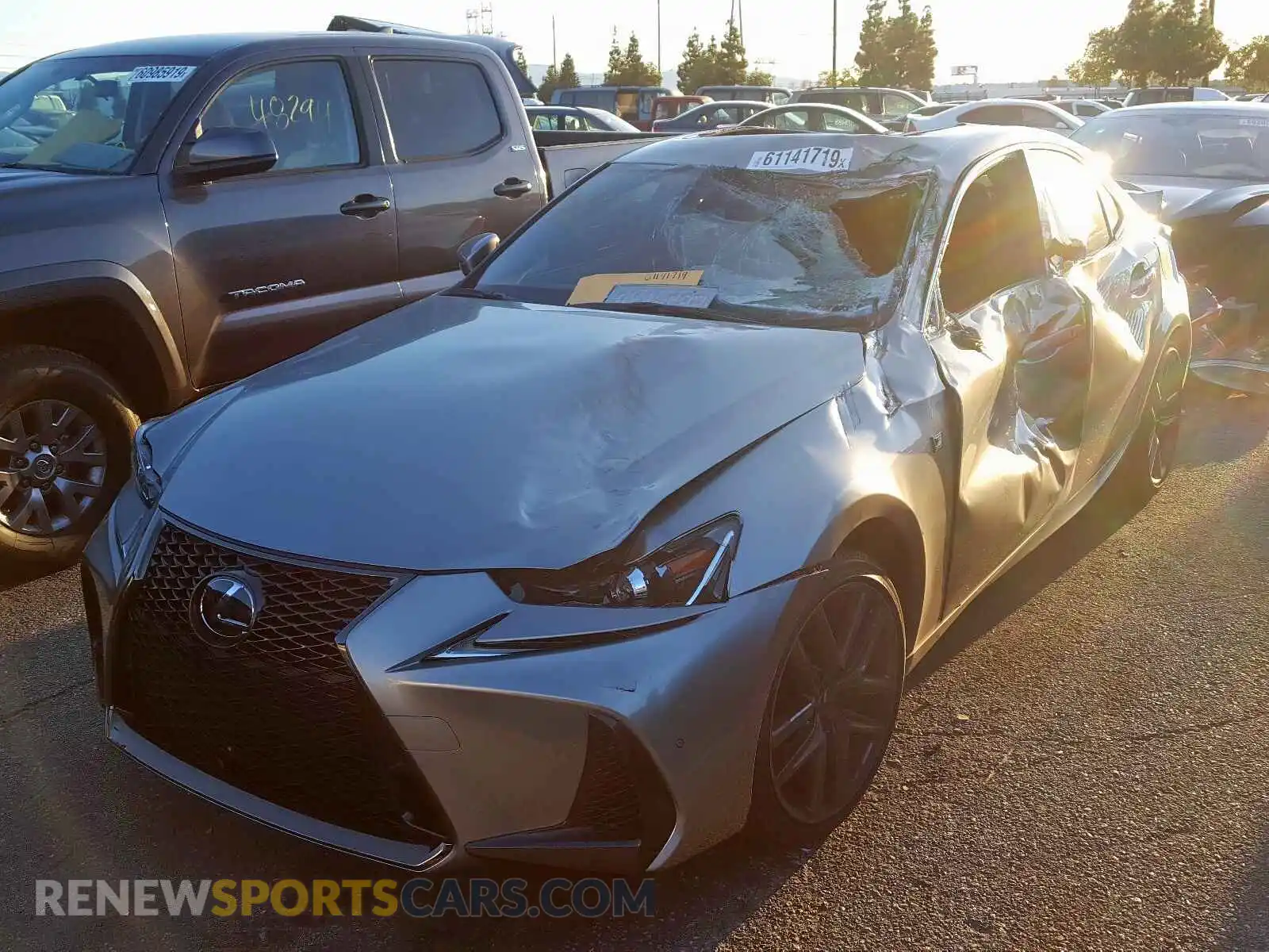 2 Photograph of a damaged car JTHBA1D23K5098467 LEXUS IS 2019