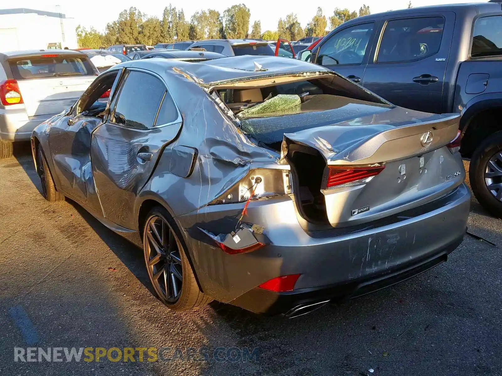 3 Photograph of a damaged car JTHBA1D23K5098467 LEXUS IS 2019
