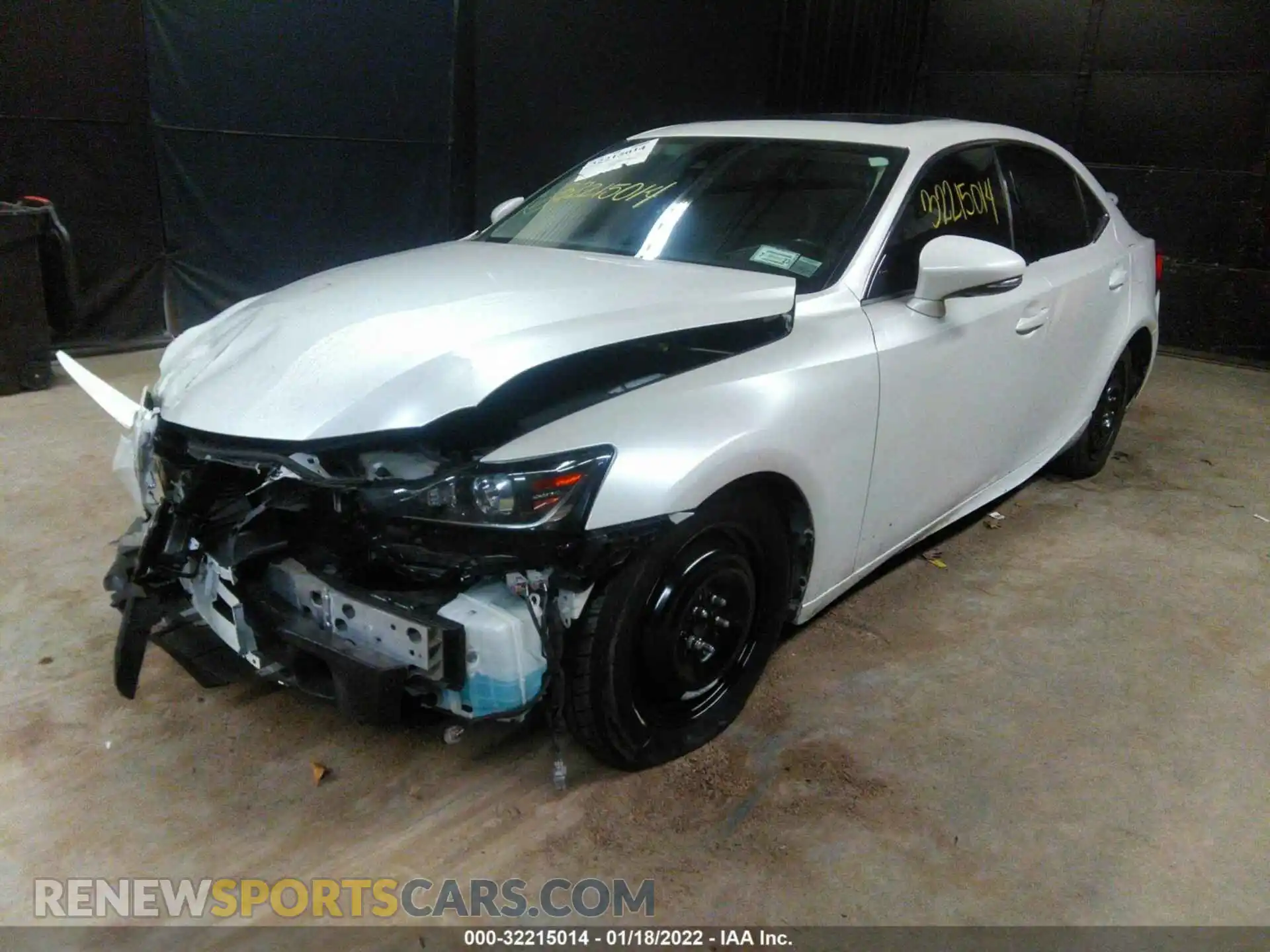 2 Photograph of a damaged car JTHBA1D23K5099070 LEXUS IS 2019