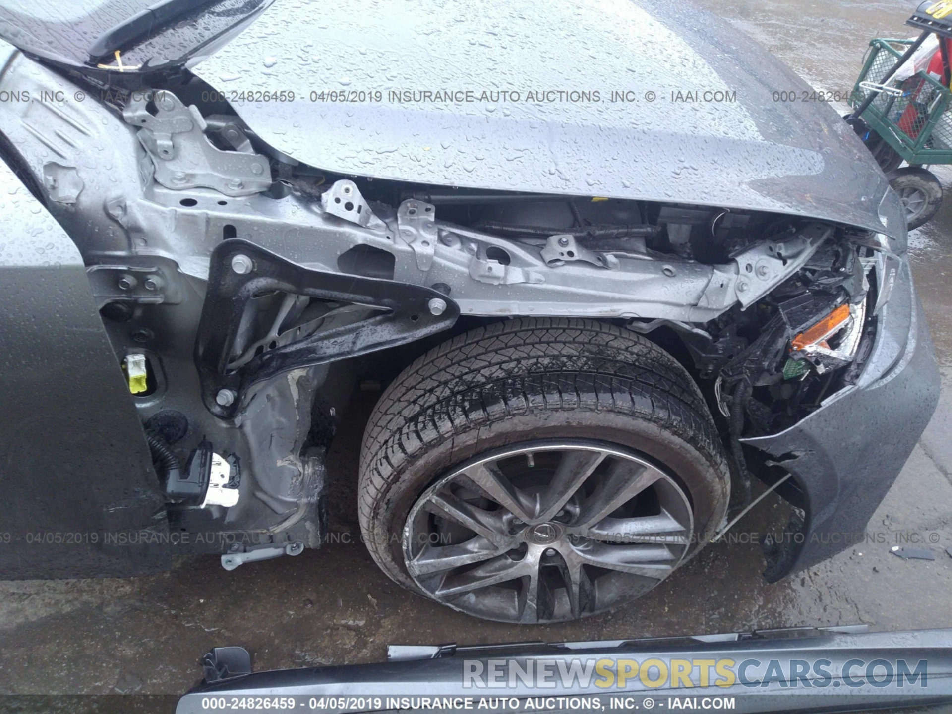 6 Photograph of a damaged car JTHBA1D24K5085100 LEXUS IS 2019