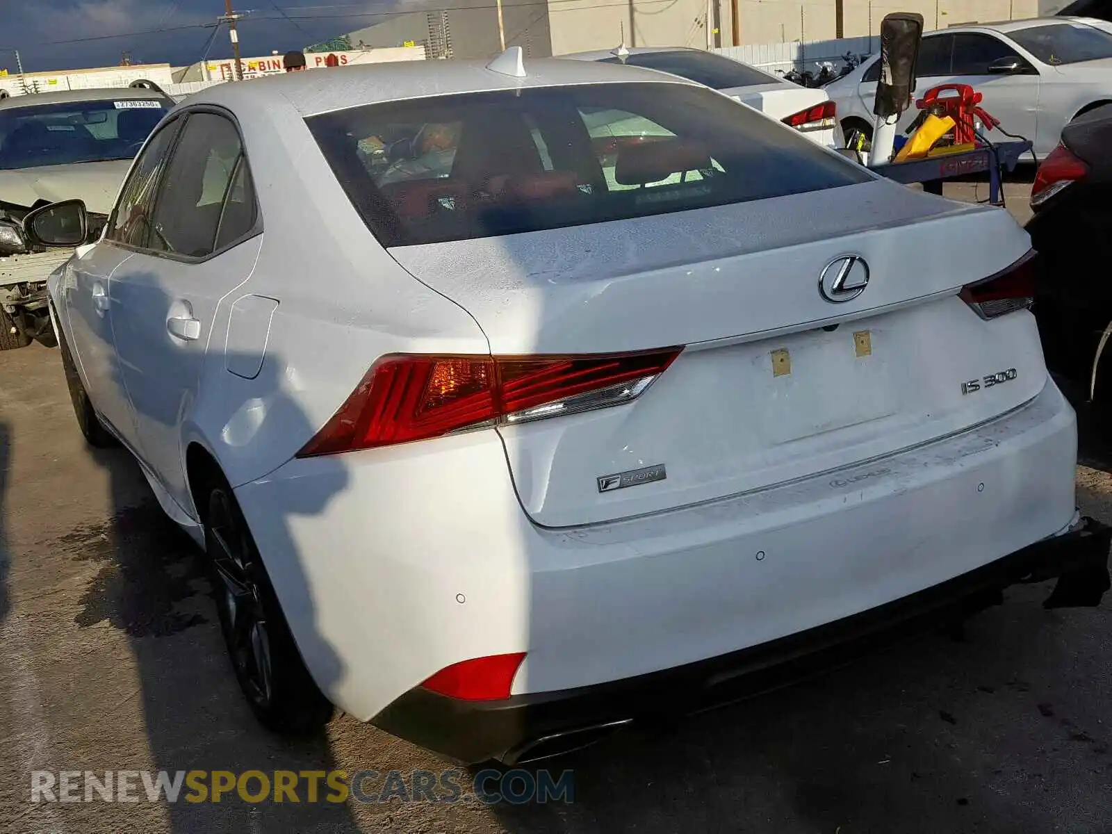 3 Photograph of a damaged car JTHBA1D24K5087655 LEXUS IS 2019