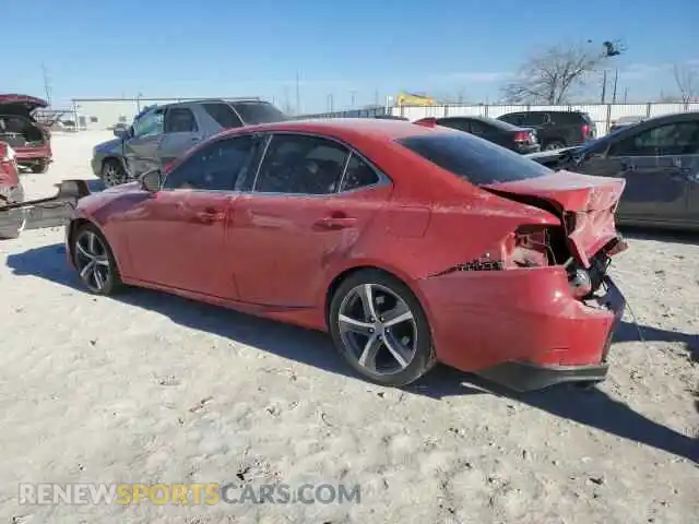 2 Photograph of a damaged car JTHBA1D24K5089275 LEXUS IS 2019