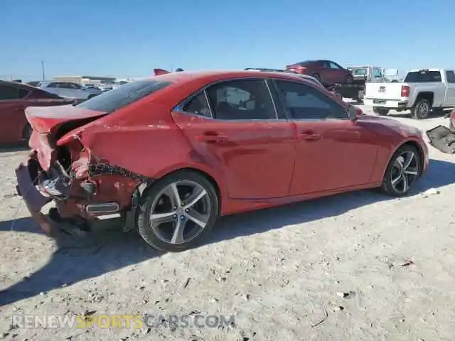 3 Photograph of a damaged car JTHBA1D24K5089275 LEXUS IS 2019