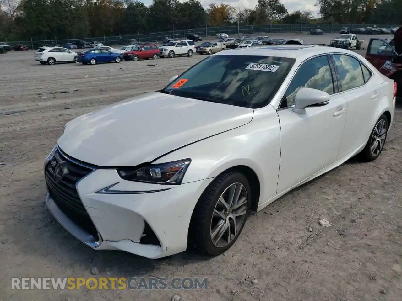 2 Photograph of a damaged car JTHBA1D24K5090569 LEXUS IS 2019