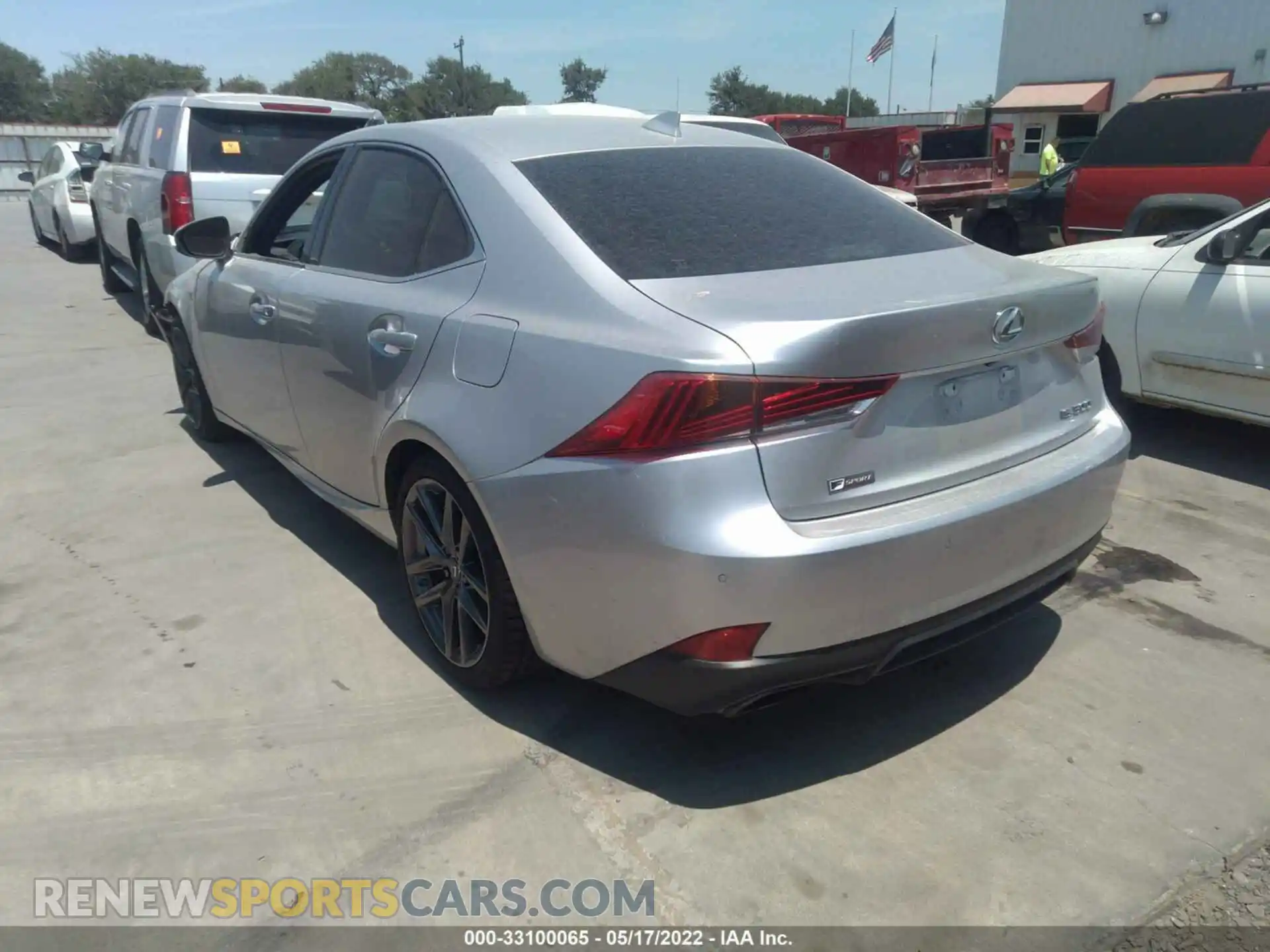 3 Photograph of a damaged car JTHBA1D24K5092399 LEXUS IS 2019