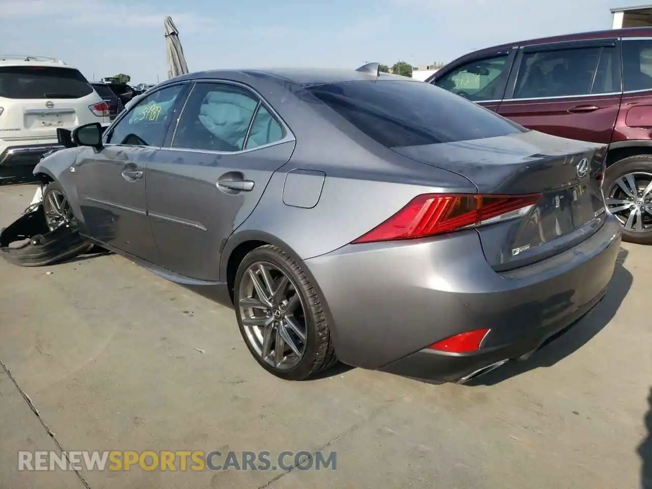 3 Photograph of a damaged car JTHBA1D24K5092824 LEXUS IS 2019