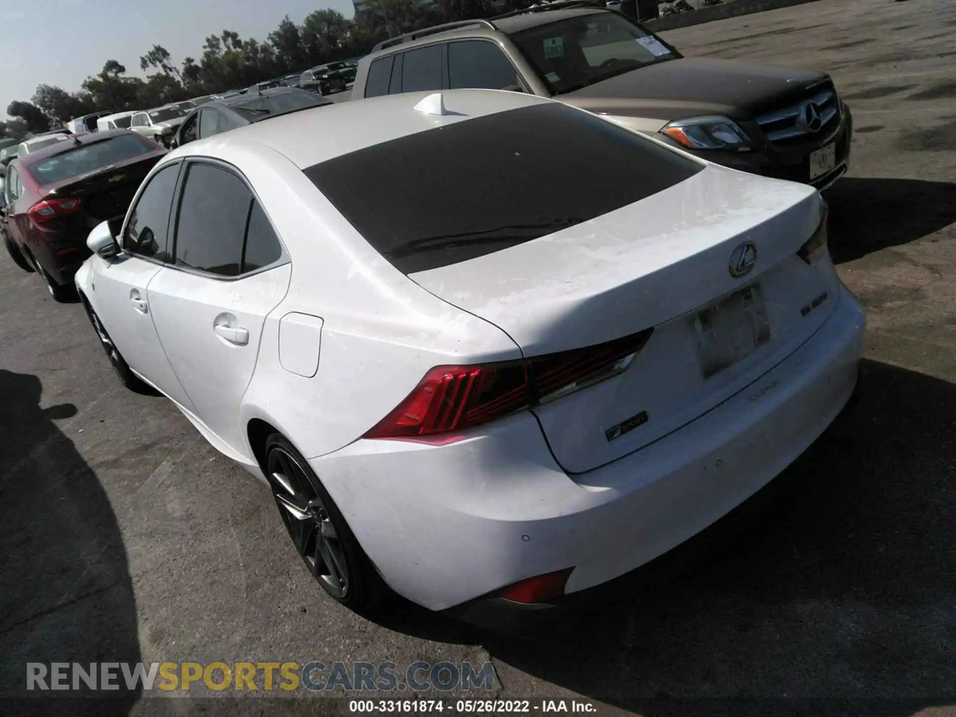 3 Photograph of a damaged car JTHBA1D24K5093424 LEXUS IS 2019