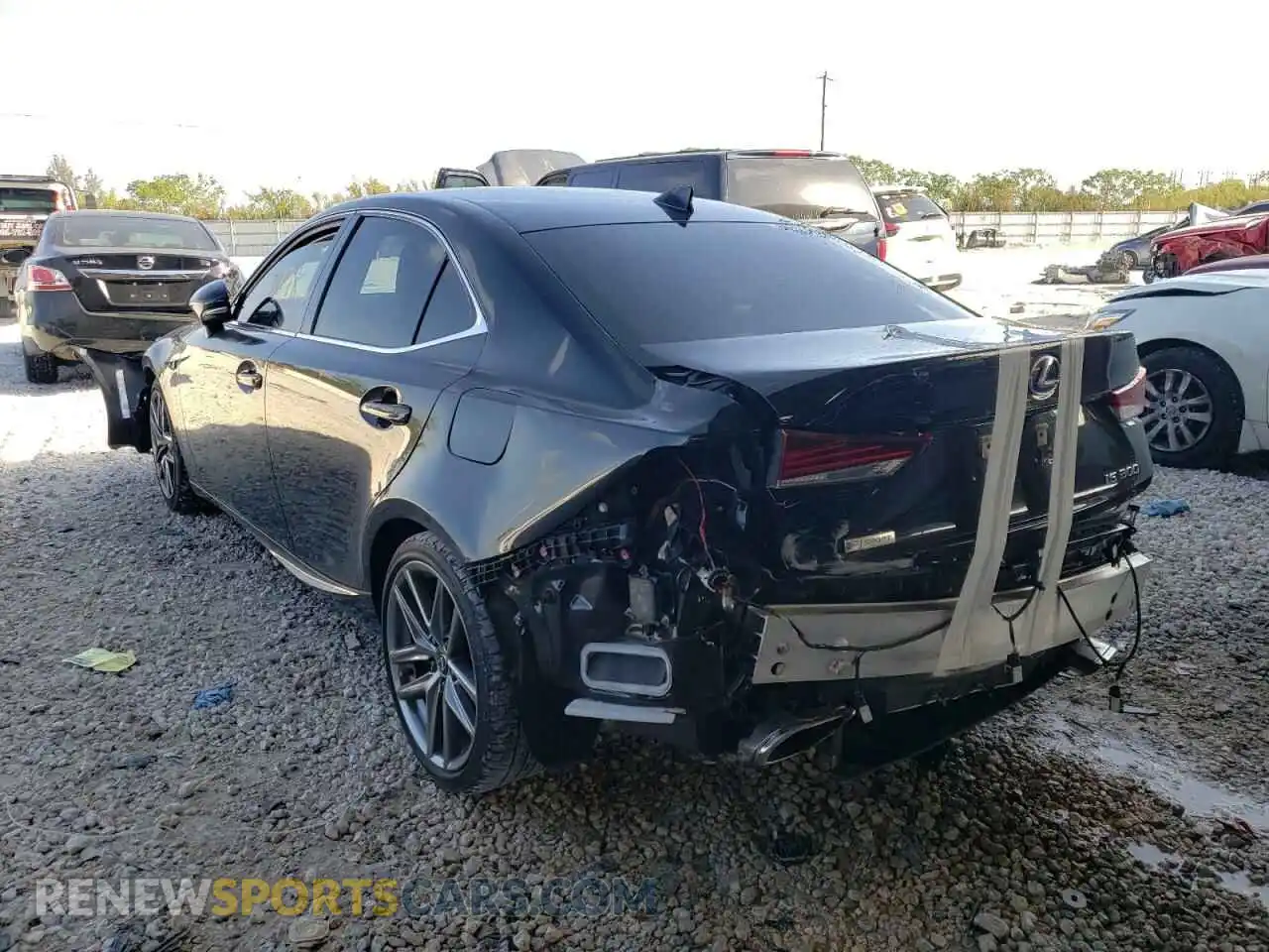 3 Photograph of a damaged car JTHBA1D25K5084568 LEXUS IS 2019