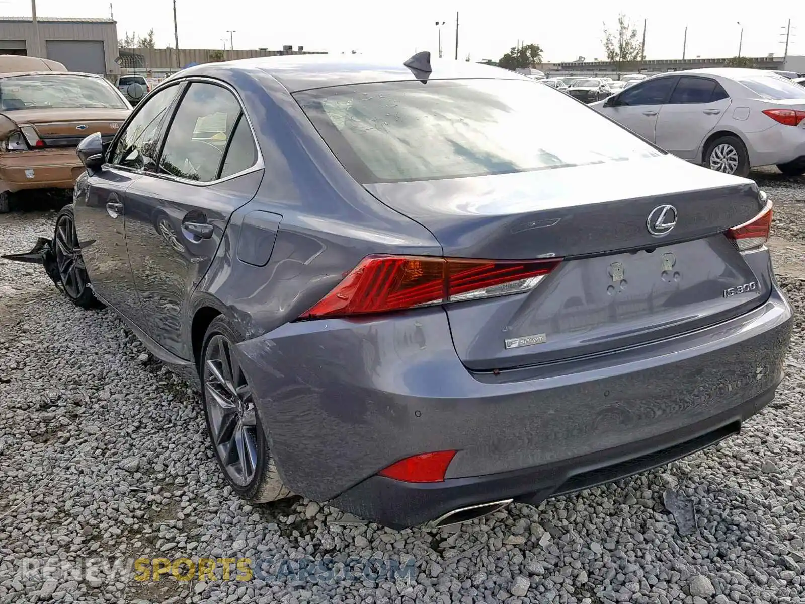 3 Photograph of a damaged car JTHBA1D25K5087017 LEXUS IS 2019