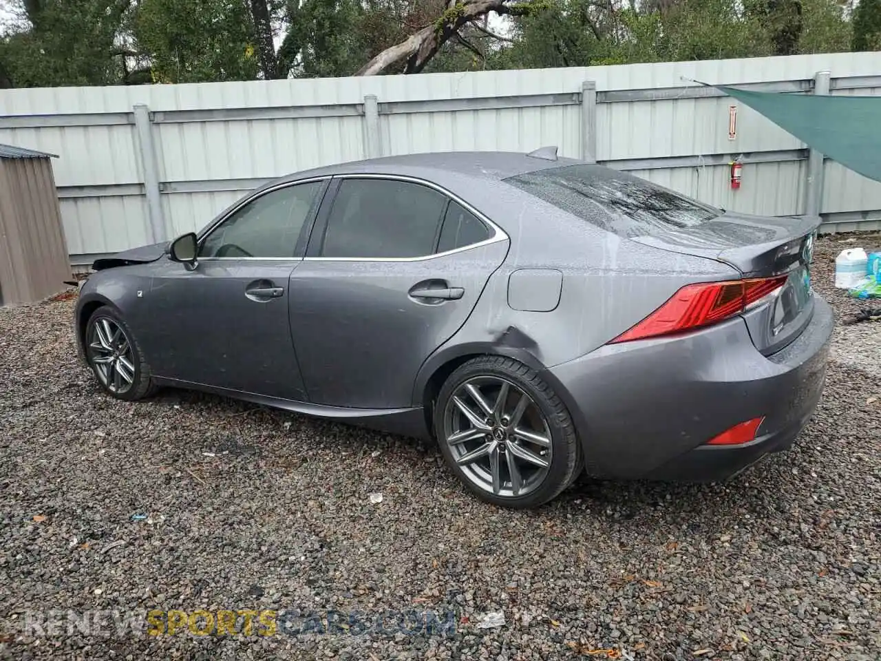 2 Photograph of a damaged car JTHBA1D25K5092007 LEXUS IS 2019
