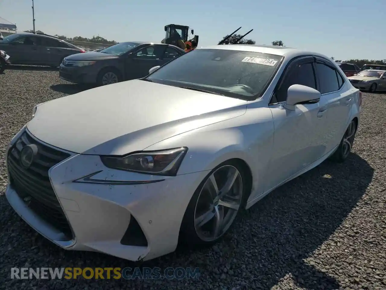 1 Photograph of a damaged car JTHBA1D25K5093285 LEXUS IS 2019