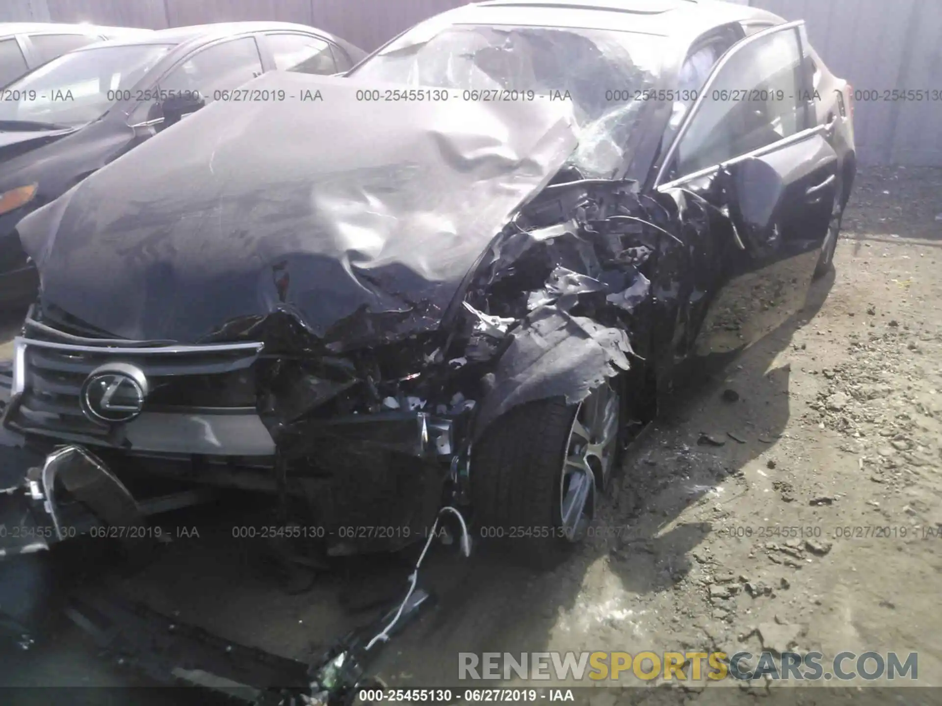 6 Photograph of a damaged car JTHBA1D25K5096560 LEXUS IS 2019