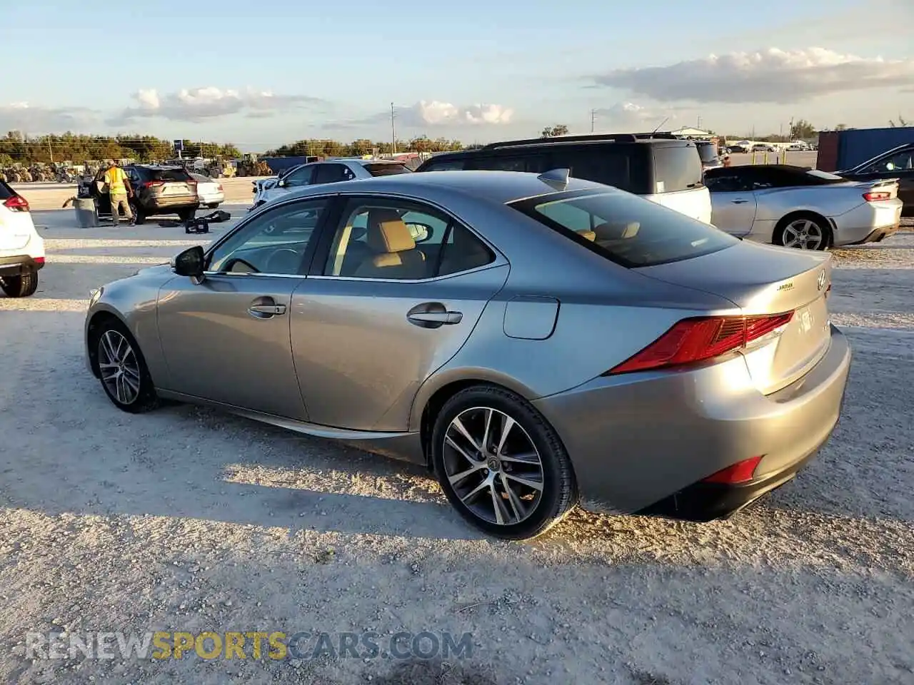 2 Photograph of a damaged car JTHBA1D26K5084997 LEXUS IS 2019