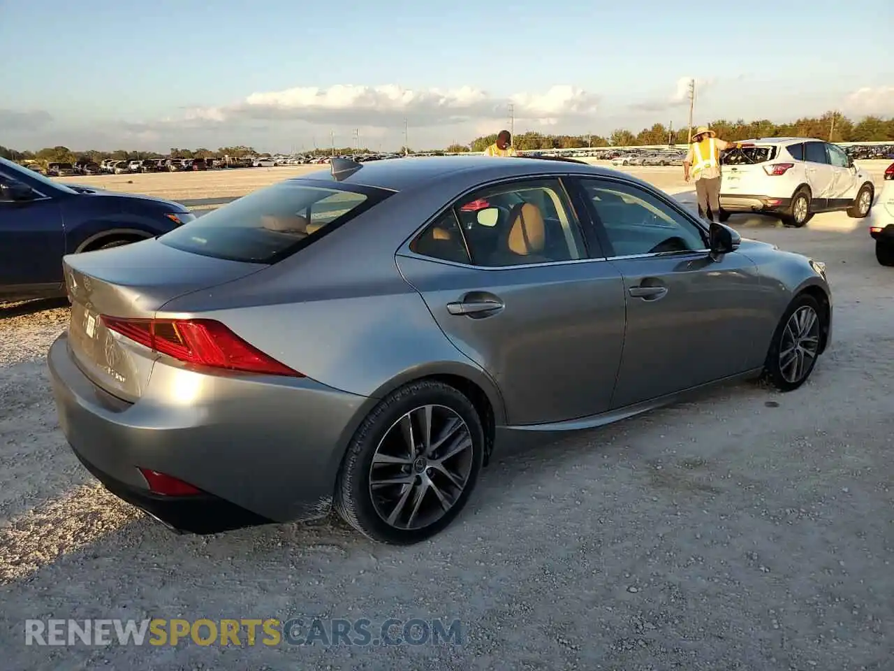 3 Photograph of a damaged car JTHBA1D26K5084997 LEXUS IS 2019