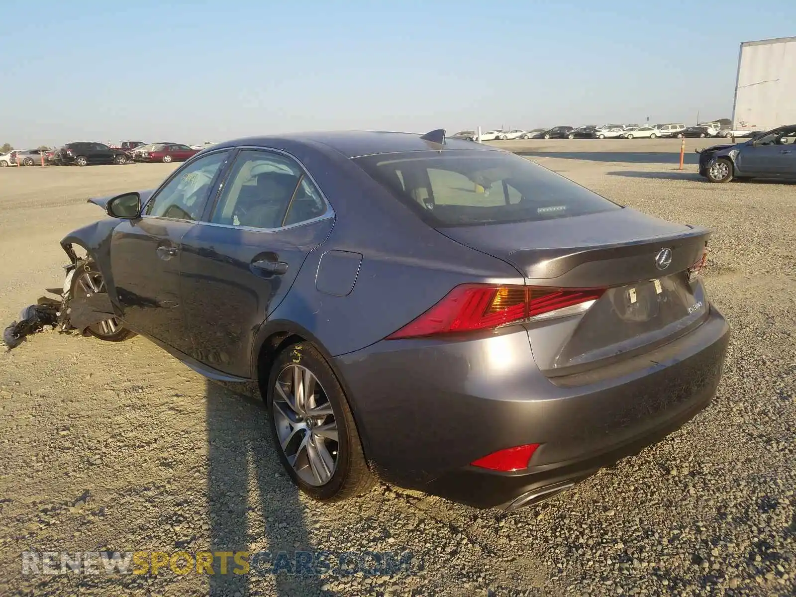 3 Photograph of a damaged car JTHBA1D26K5086040 LEXUS IS 2019