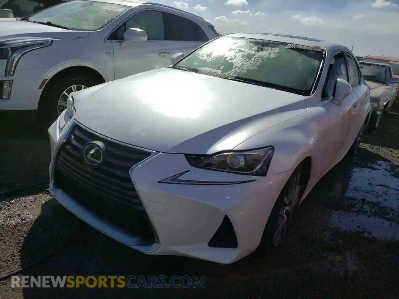 2 Photograph of a damaged car JTHBA1D26K5086135 LEXUS IS 2019