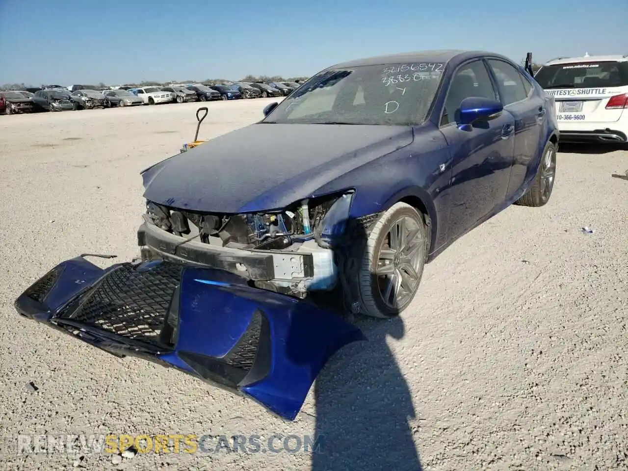 2 Photograph of a damaged car JTHBA1D26K5094011 LEXUS IS 2019
