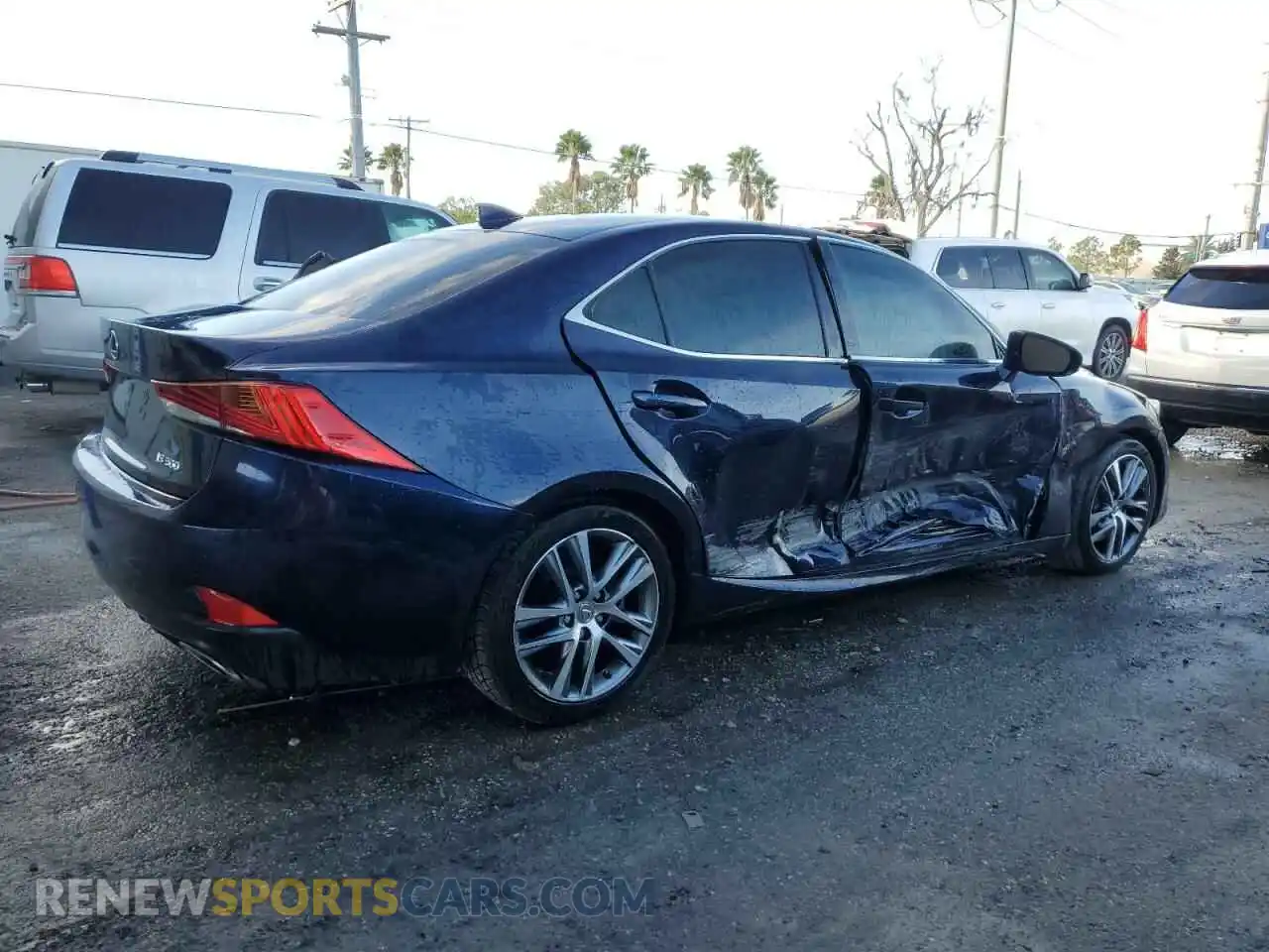 3 Photograph of a damaged car JTHBA1D26K5094235 LEXUS IS 2019