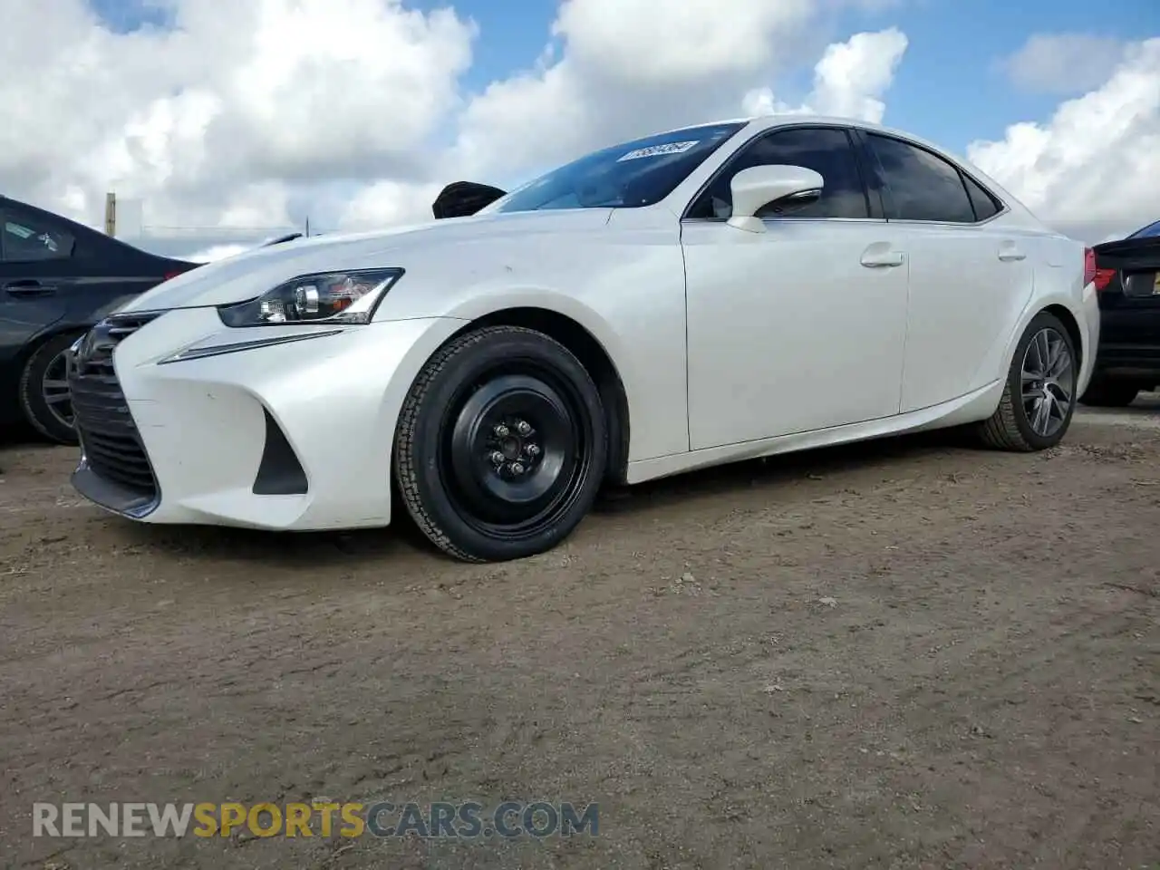 1 Photograph of a damaged car JTHBA1D26K5100499 LEXUS IS 2019