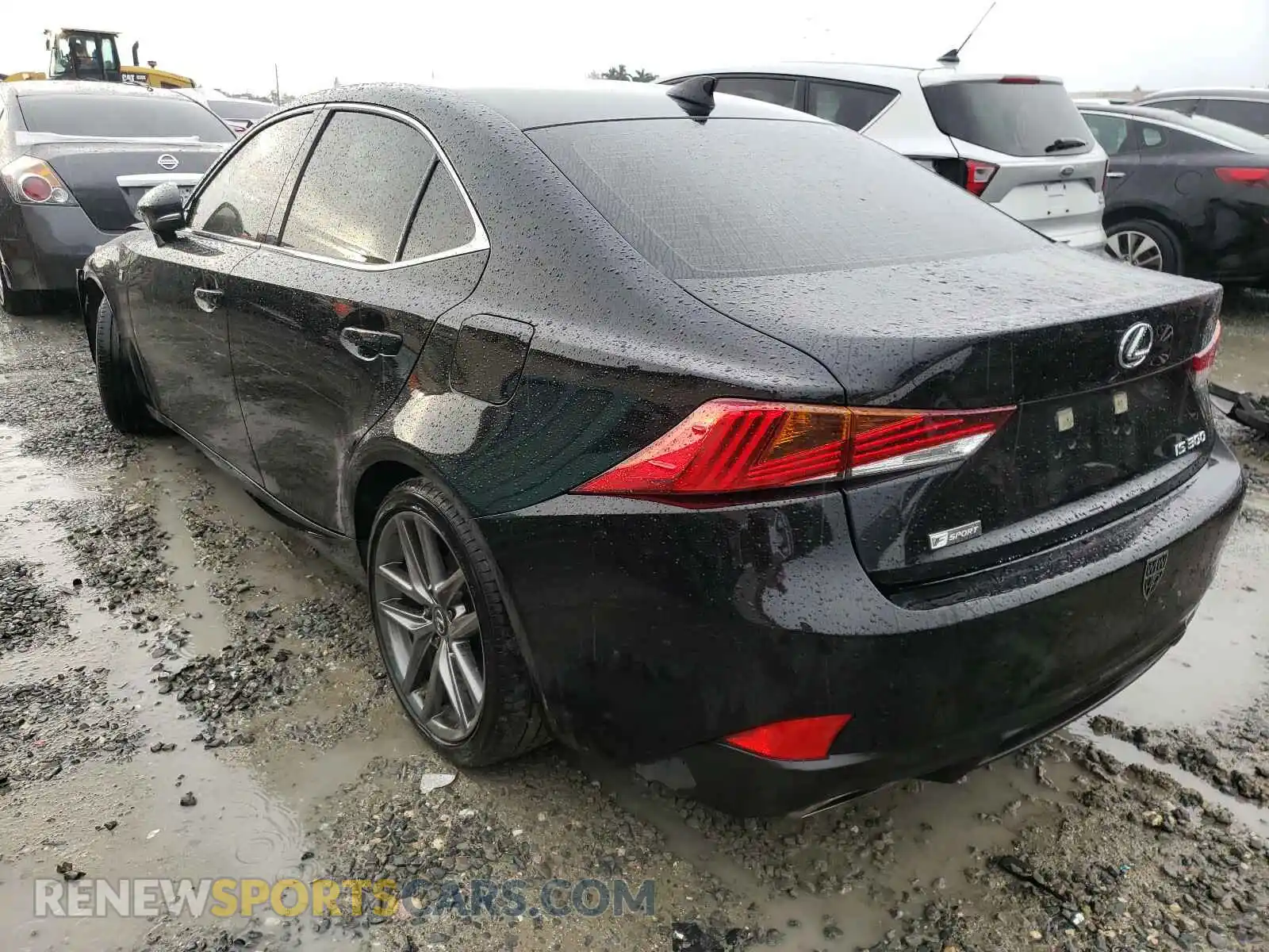3 Photograph of a damaged car JTHBA1D26K5100907 LEXUS IS 2019