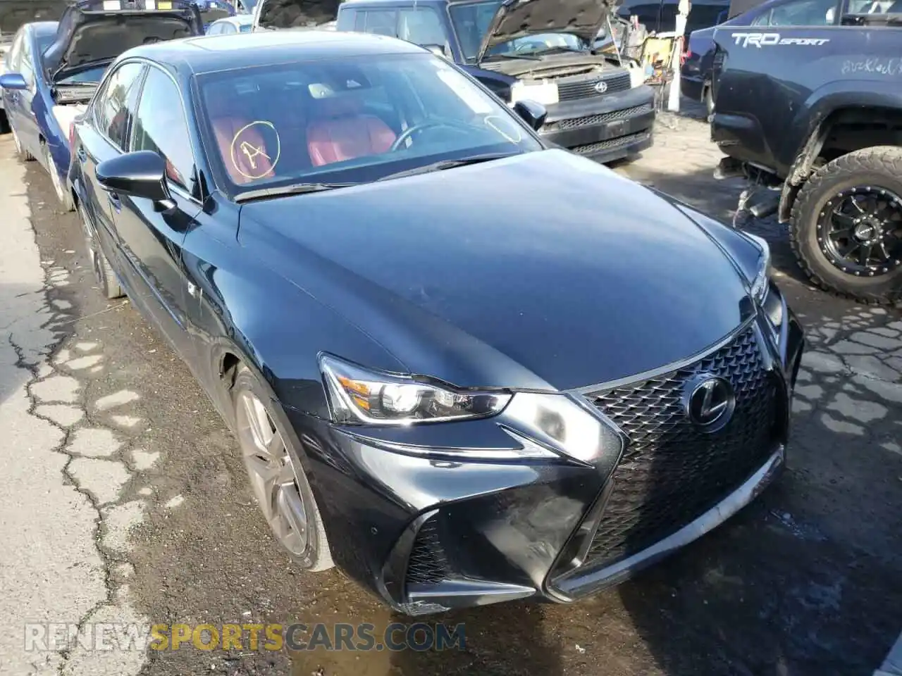 1 fotografías del automóvil dañado JTHBA1D27K5086970 LEXUS IS 2019