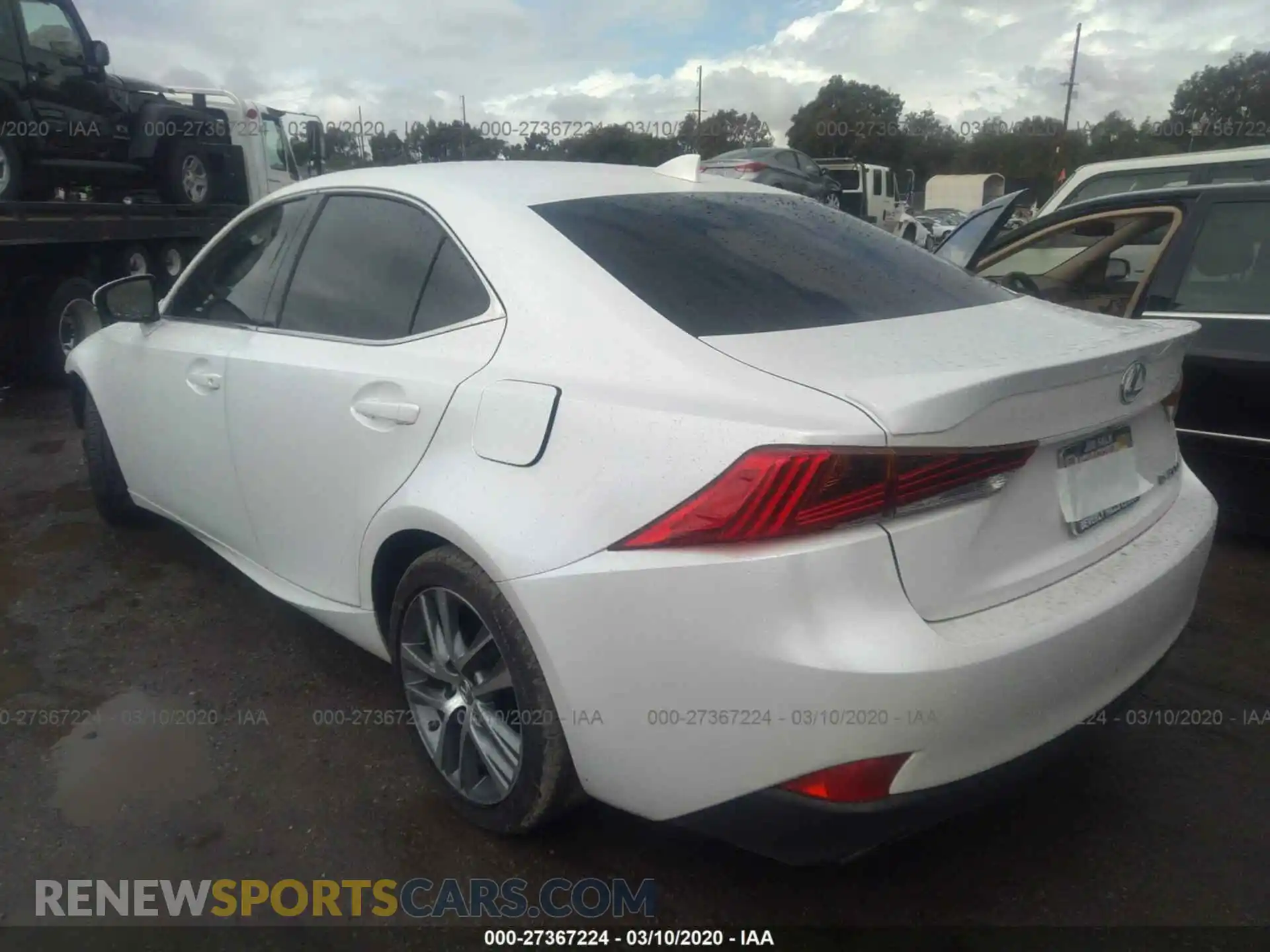 3 Photograph of a damaged car JTHBA1D27K5089531 LEXUS IS 2019