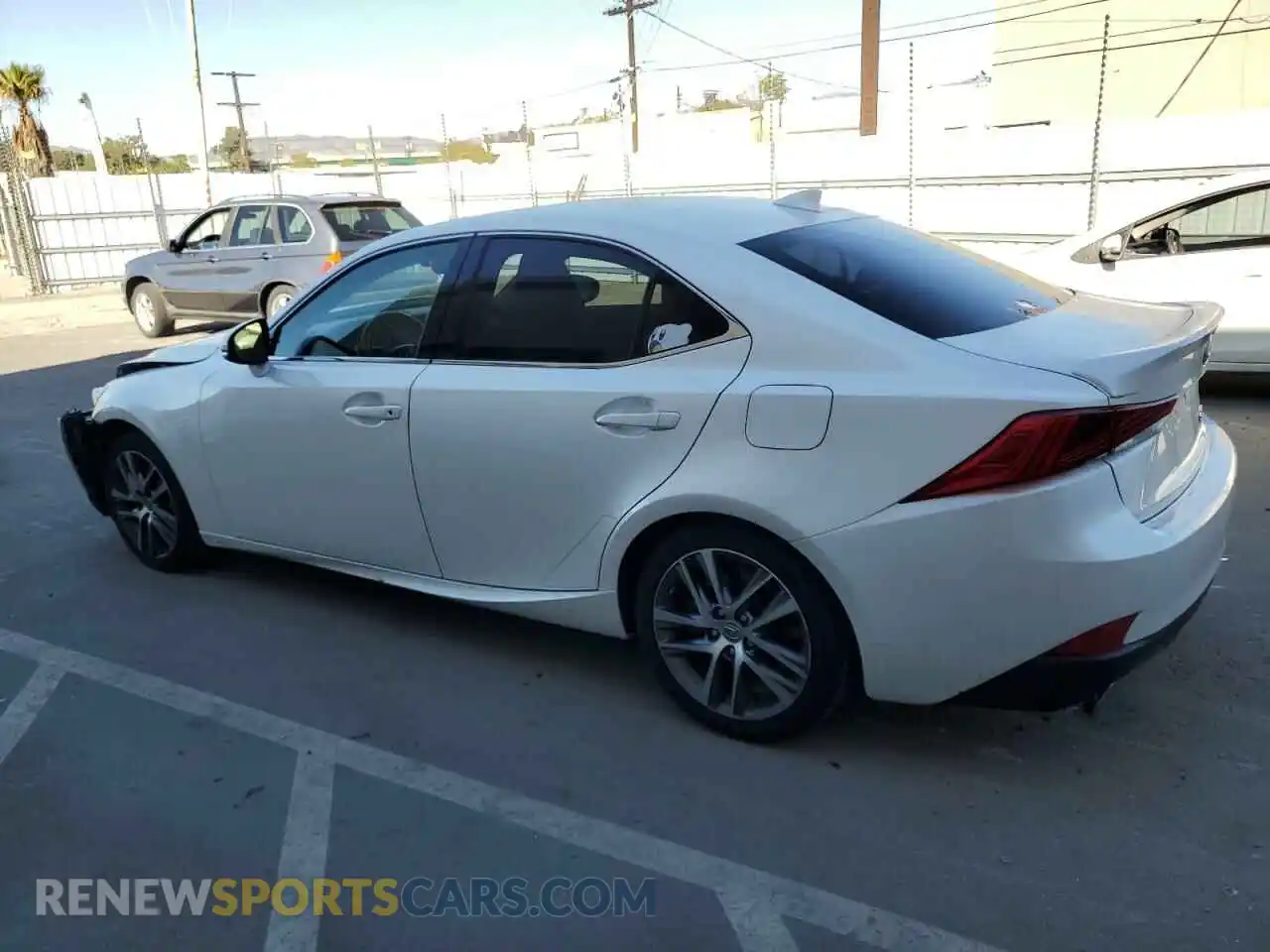 2 Photograph of a damaged car JTHBA1D27K5089867 LEXUS IS 2019