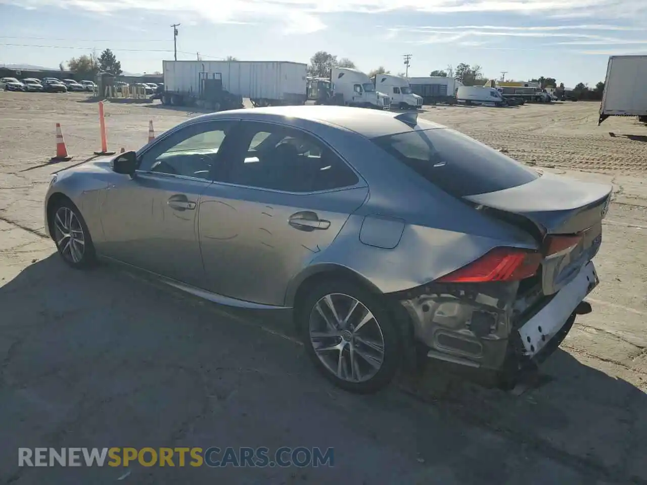 2 Photograph of a damaged car JTHBA1D27K5090114 LEXUS IS 2019