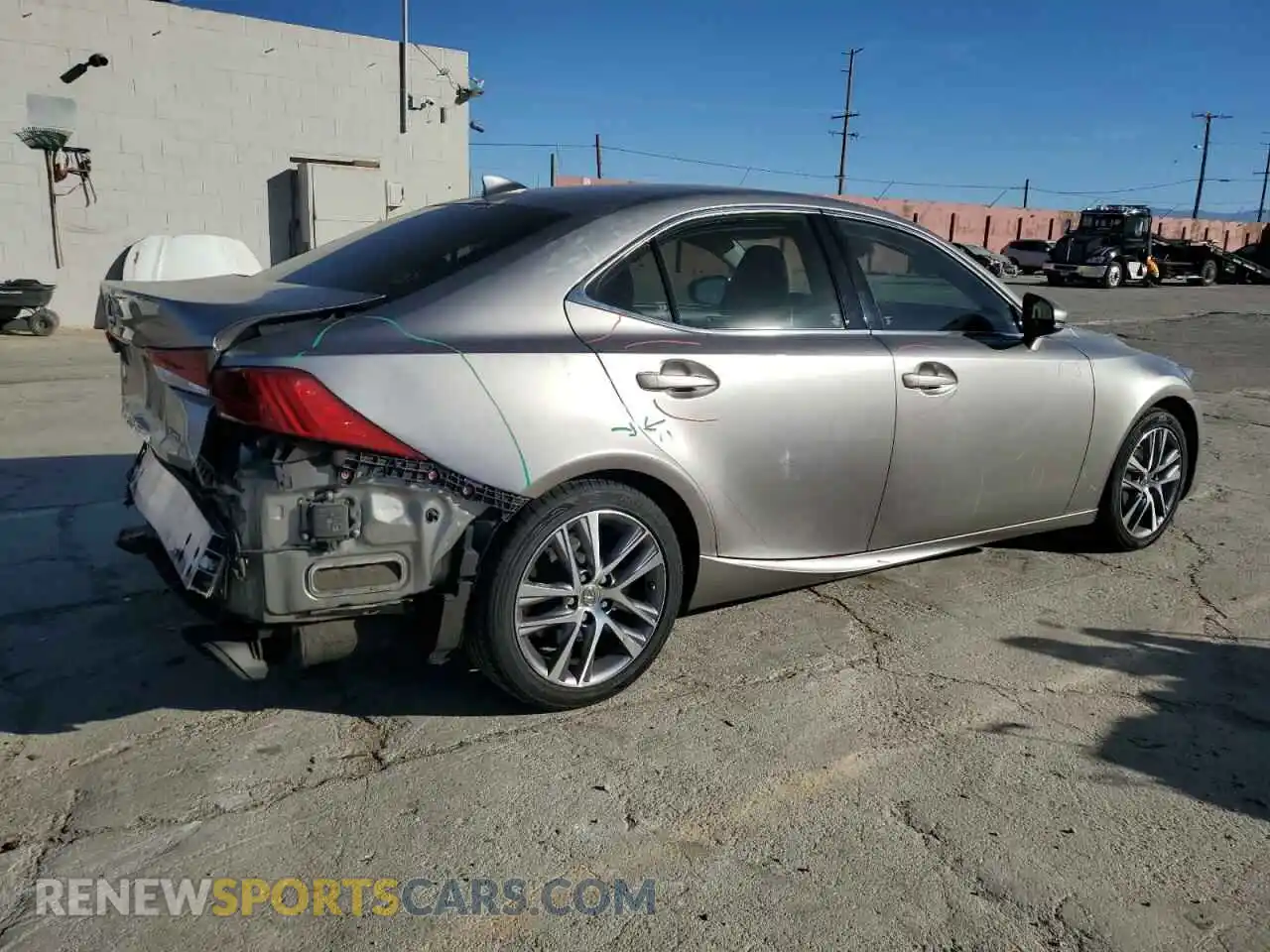 3 Photograph of a damaged car JTHBA1D27K5090114 LEXUS IS 2019