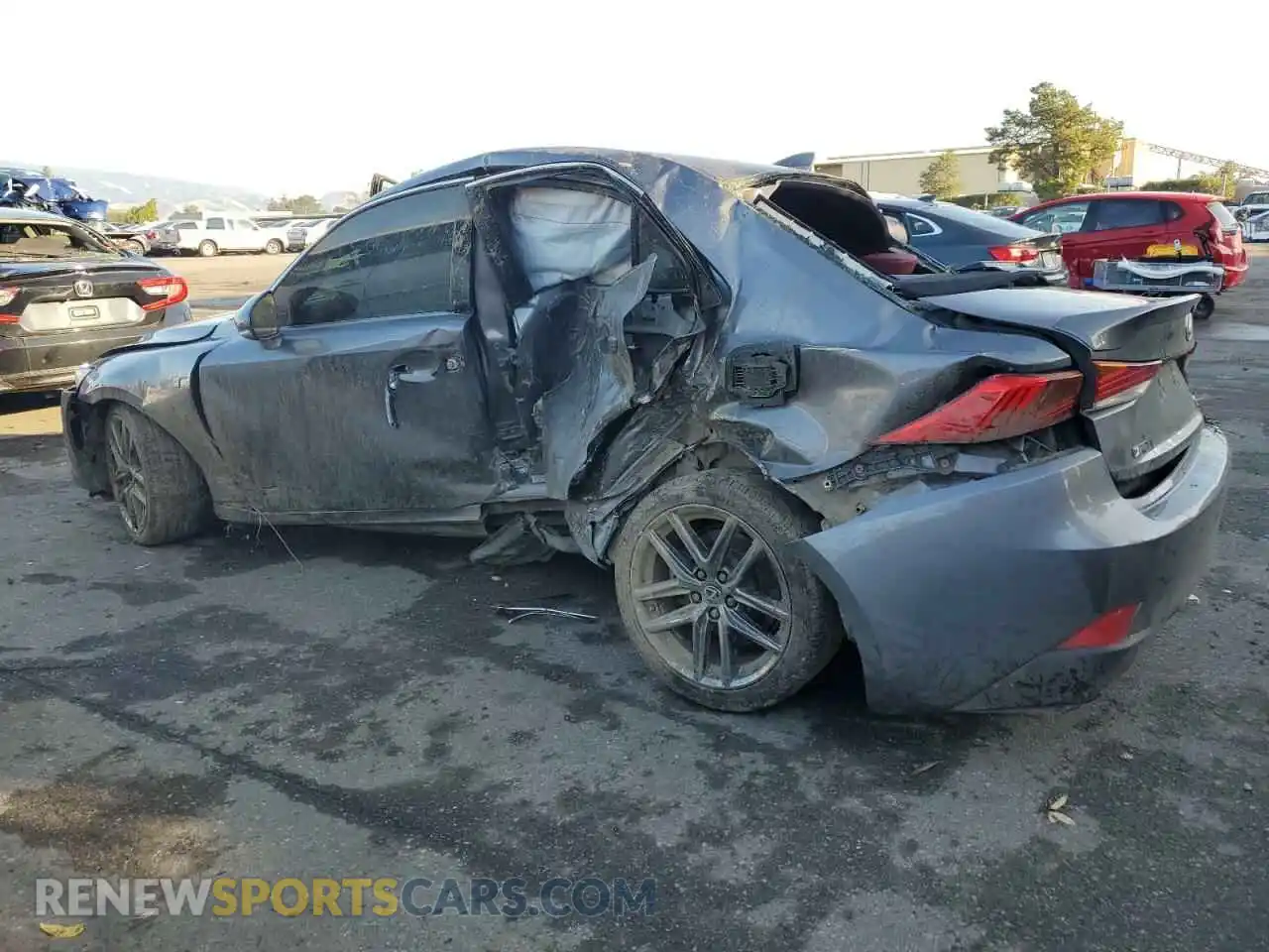 2 Photograph of a damaged car JTHBA1D27K5090923 LEXUS IS 2019