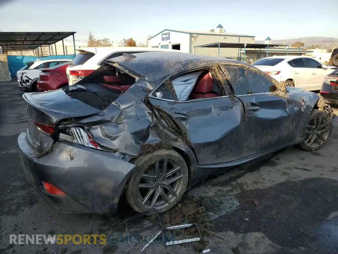 3 Photograph of a damaged car JTHBA1D27K5090923 LEXUS IS 2019