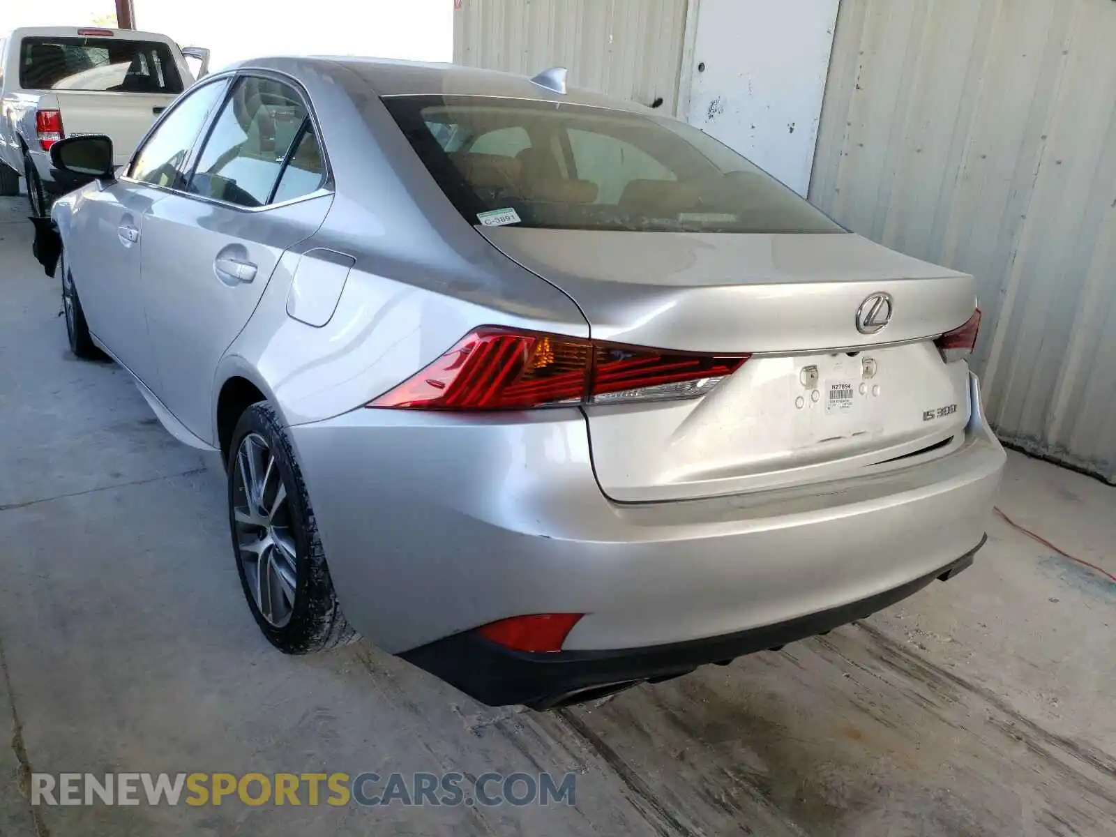 3 Photograph of a damaged car JTHBA1D27K5095748 LEXUS IS 2019