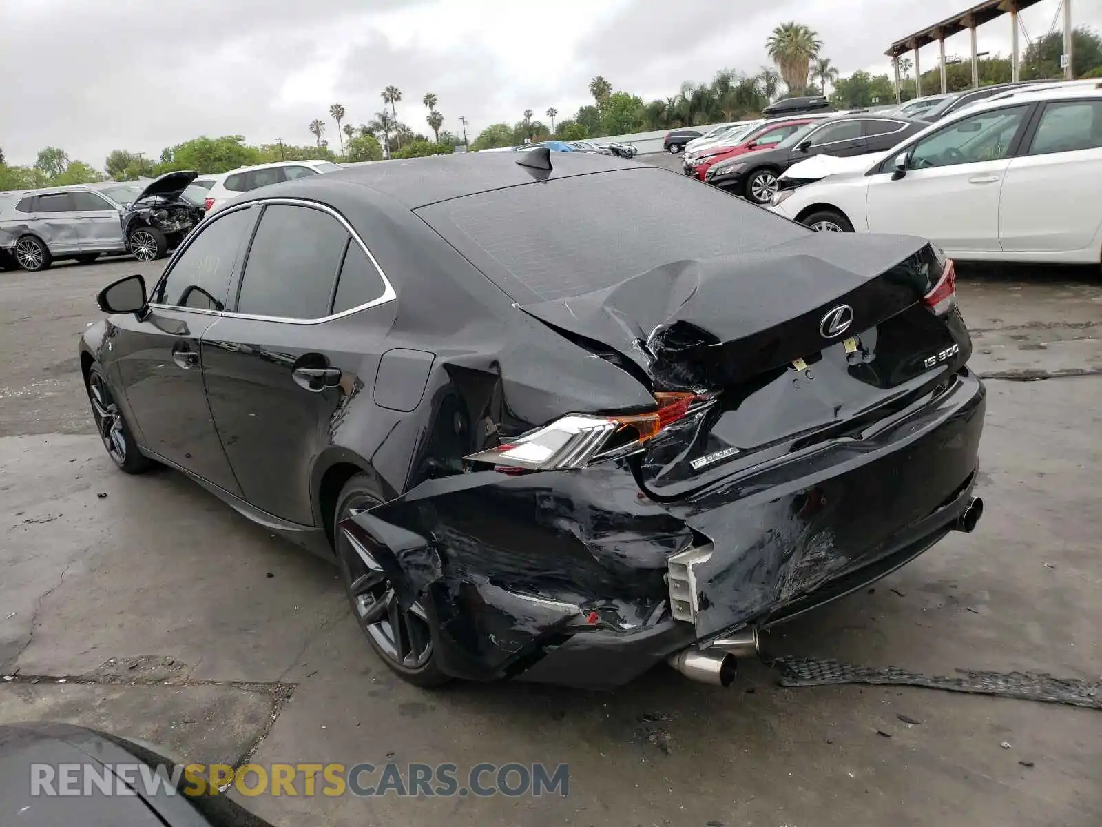 3 Photograph of a damaged car JTHBA1D27K5095877 LEXUS IS 2019